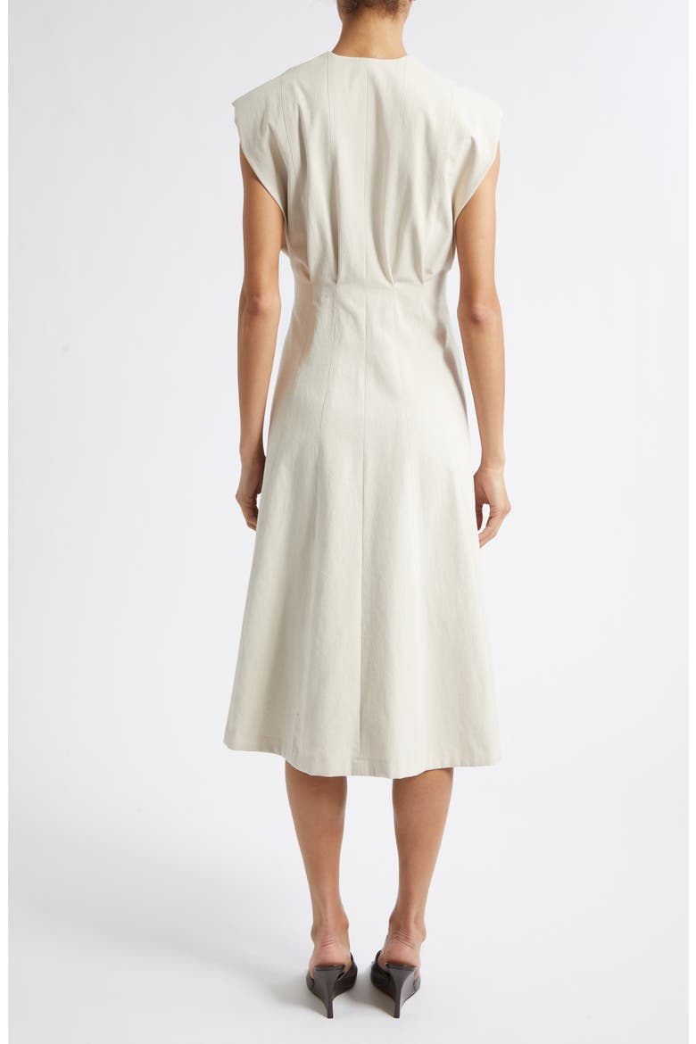 Adina Sleeveless Fit & Flare Dress, Alternate, color, BEIGE