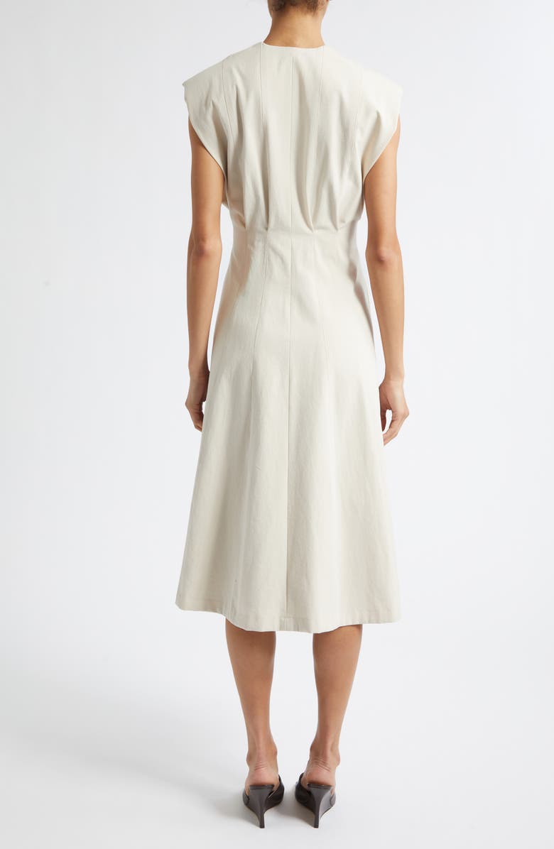 ISRAELLA KOBLA Adina Sleeveless Fit & Flare Dress, Alternate, color, Beige