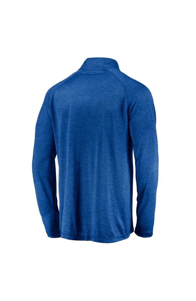 FANATICS Men's Fanatics Branded Royal Kentucky Wildcats Striated Raglan Lightweight Quarter-Zip Top, Alternate, color, Royal