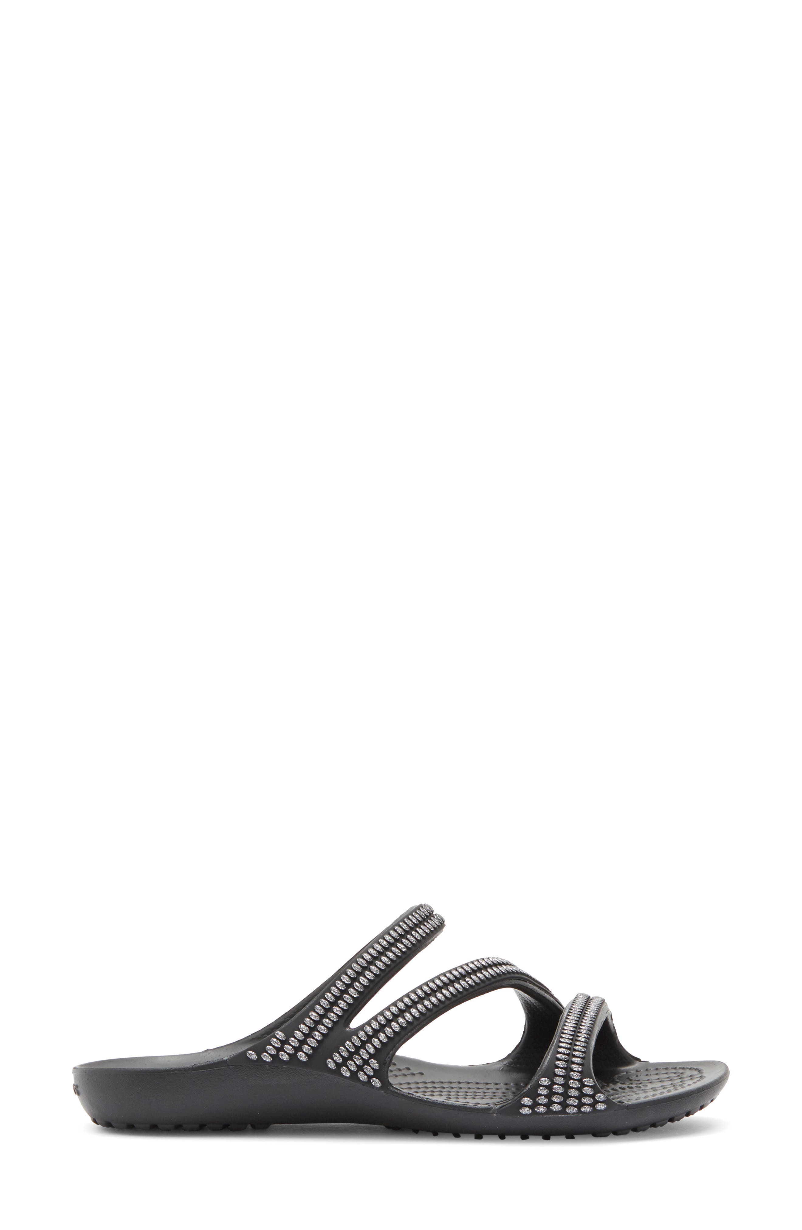 CROCS Kadee II Slide Sandal, Alternate, color, Black