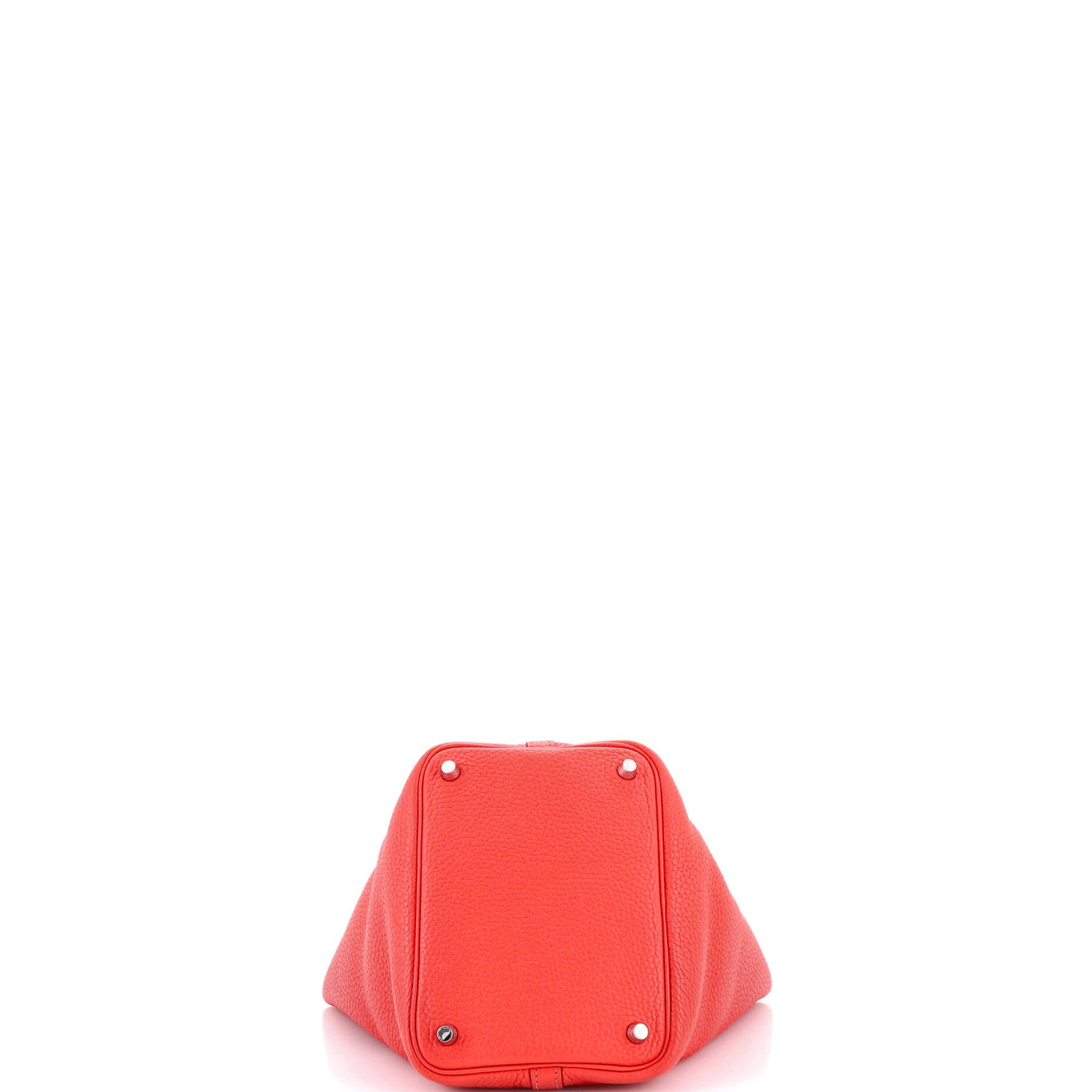 Pre-Owned Hermes Picotin Lock Bag Clemence PM, Alternate, color, Rouge Pivoine