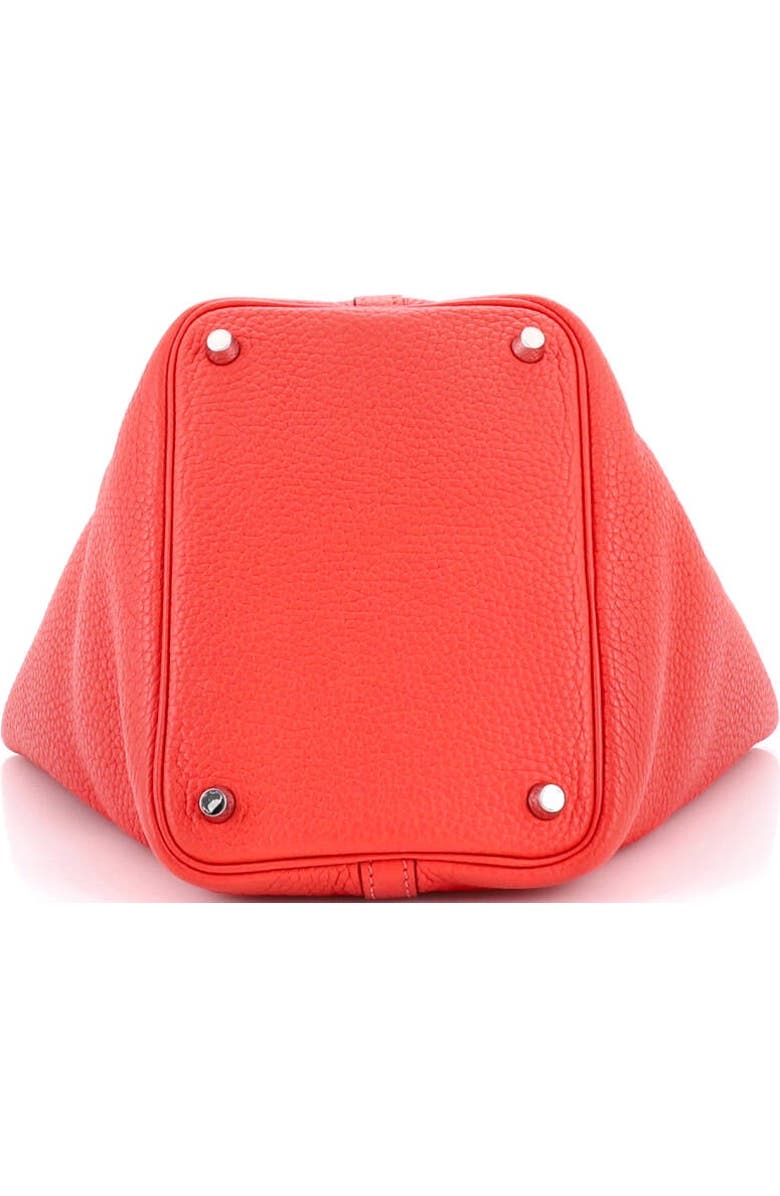 Pre-Owned Hermes Picotin Lock Bag Clemence PM, Alternate, color, Rouge Pivoine