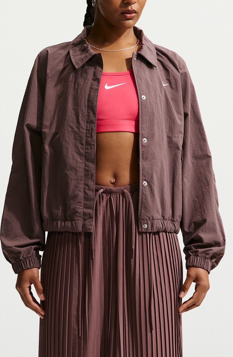 Nike Sportswear Coach's Jacket, Main, color, 502 Tattoo/Sail