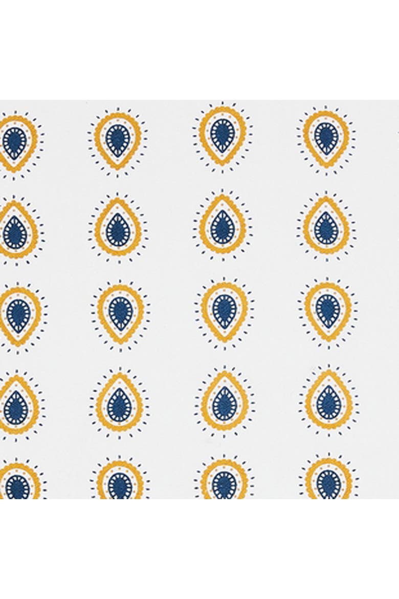 Paisley Dot Towel, Alternate, color, Yellow