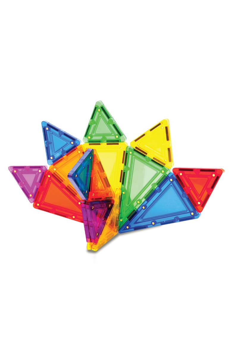 Magformers Tileblox 60-Piece Rainbow Magnetic Construction Set, Alternate, color, 