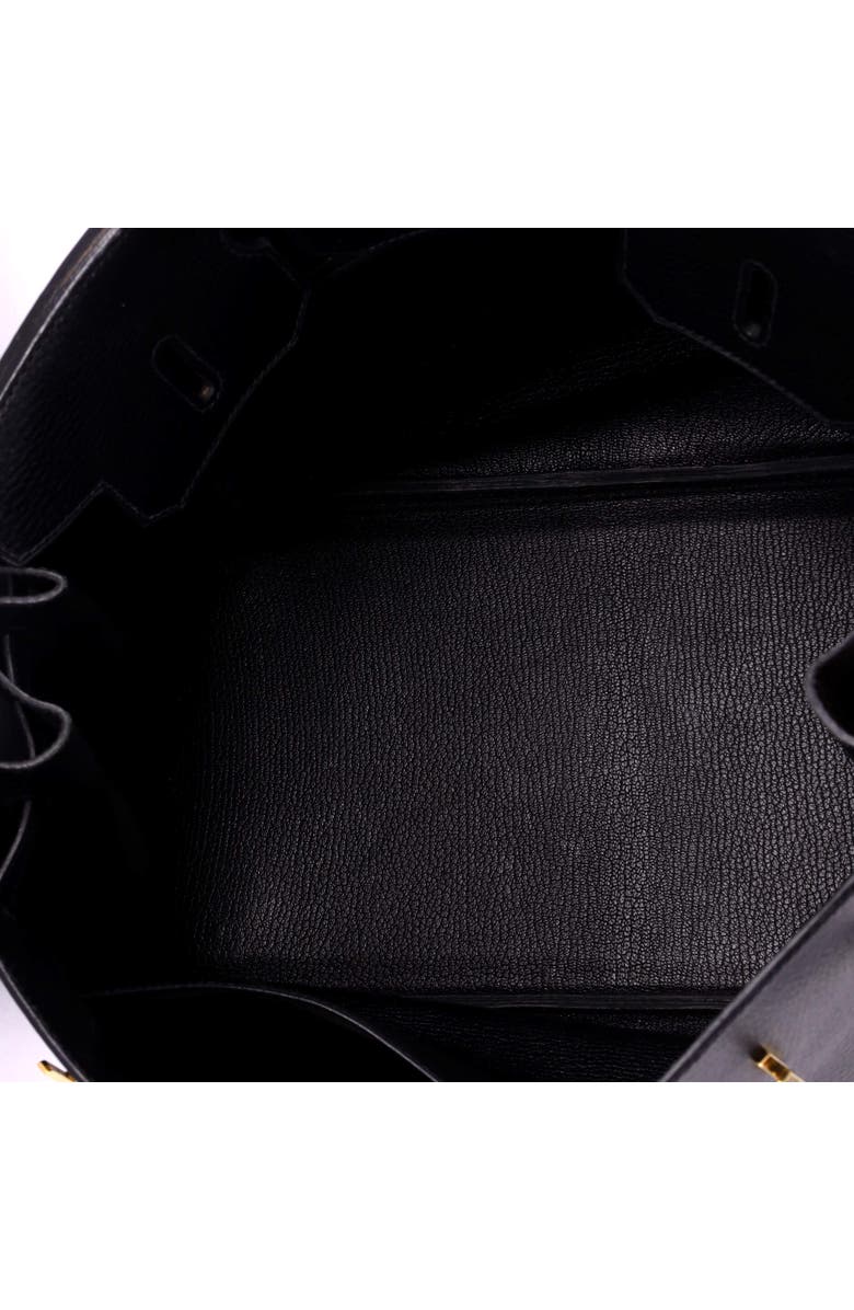 Pre-Owned Hermes Birkin Handbag Black Ardennes with Gold Hardware 35, Alternate, color, Noir