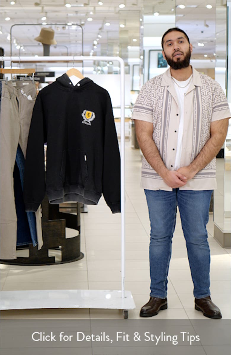 Crest Oversize Hoodie, sales video thumbnail