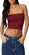 EDIKTED Basic Crop Tube Top