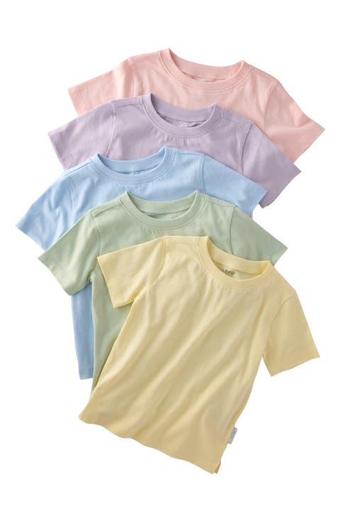 Taylor Assorted 5-Pack Organic Cotton T-Shirts (Baby)