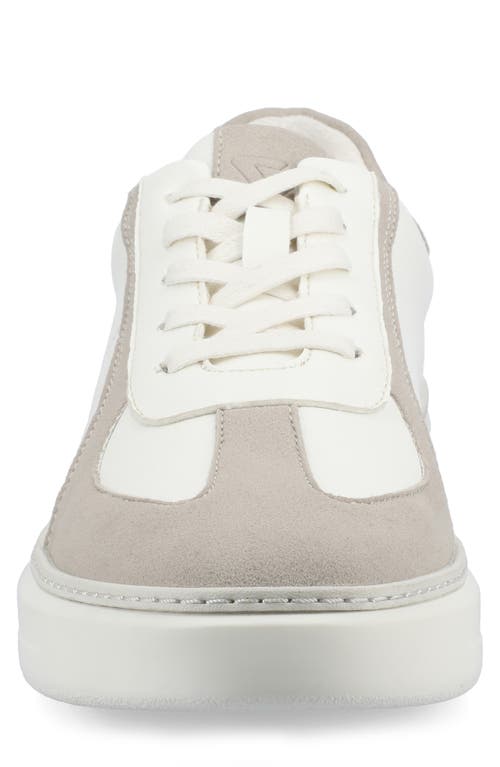 Vance Co. Vance Co Berlin Low Top Sneaker In White