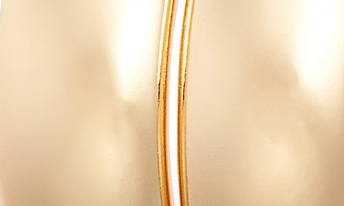 Open Edit Wide Double Hoop Earrings