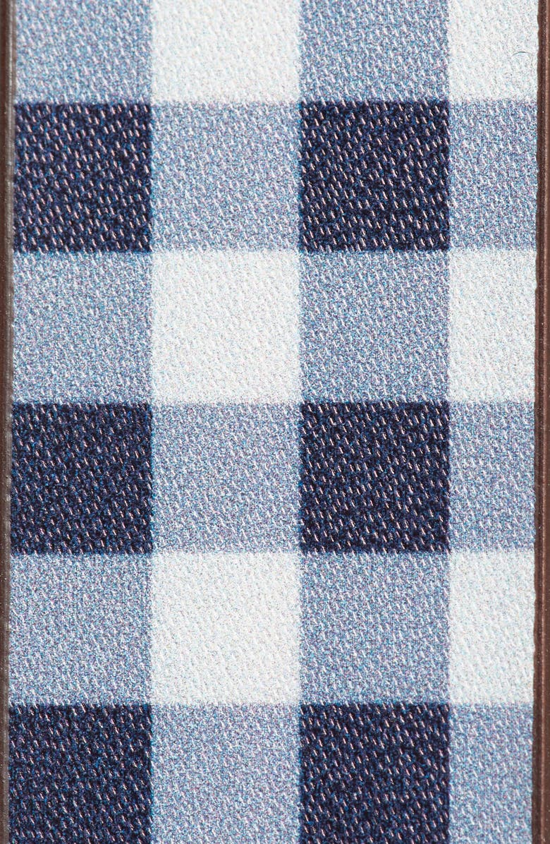 Kate Spade New York gingham print bow belt, Alternate, color,