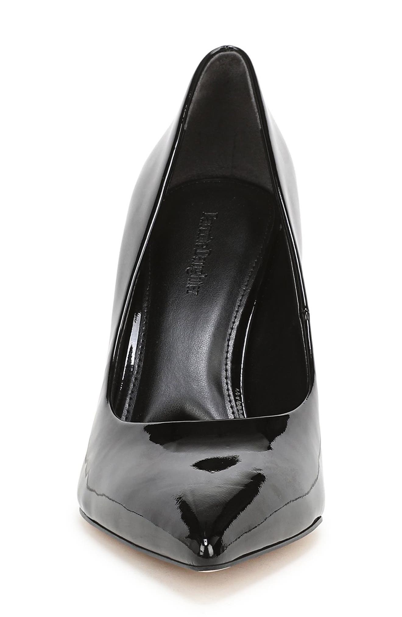Riley Leather Pump, Alternate, color, BLACK LEATHER