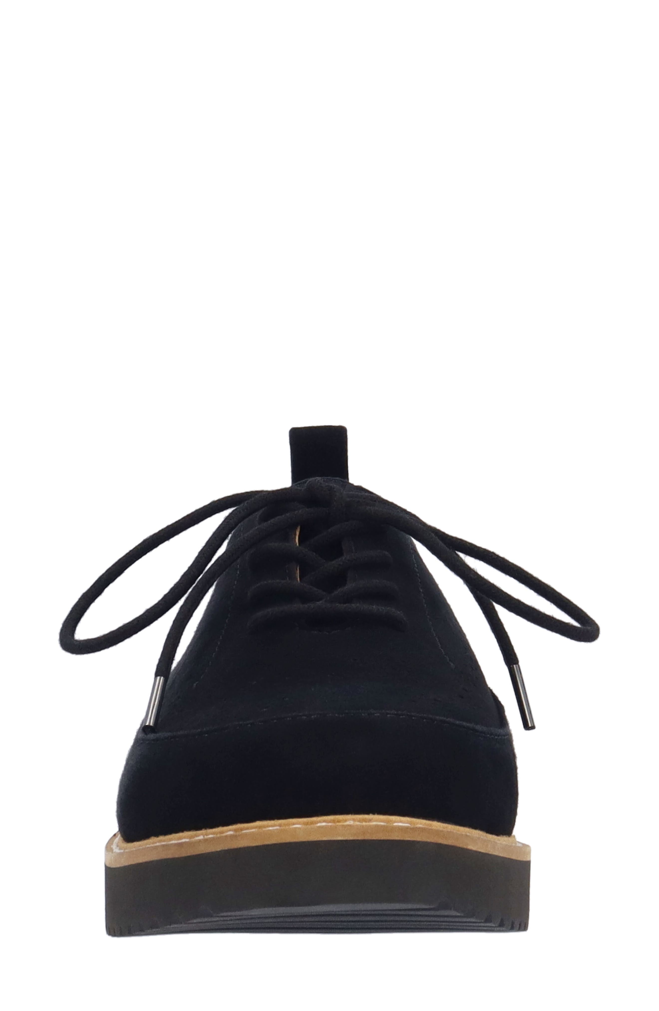 L'Amour des Pieds Xindra Derby Sneaker, Alternate, color, Black