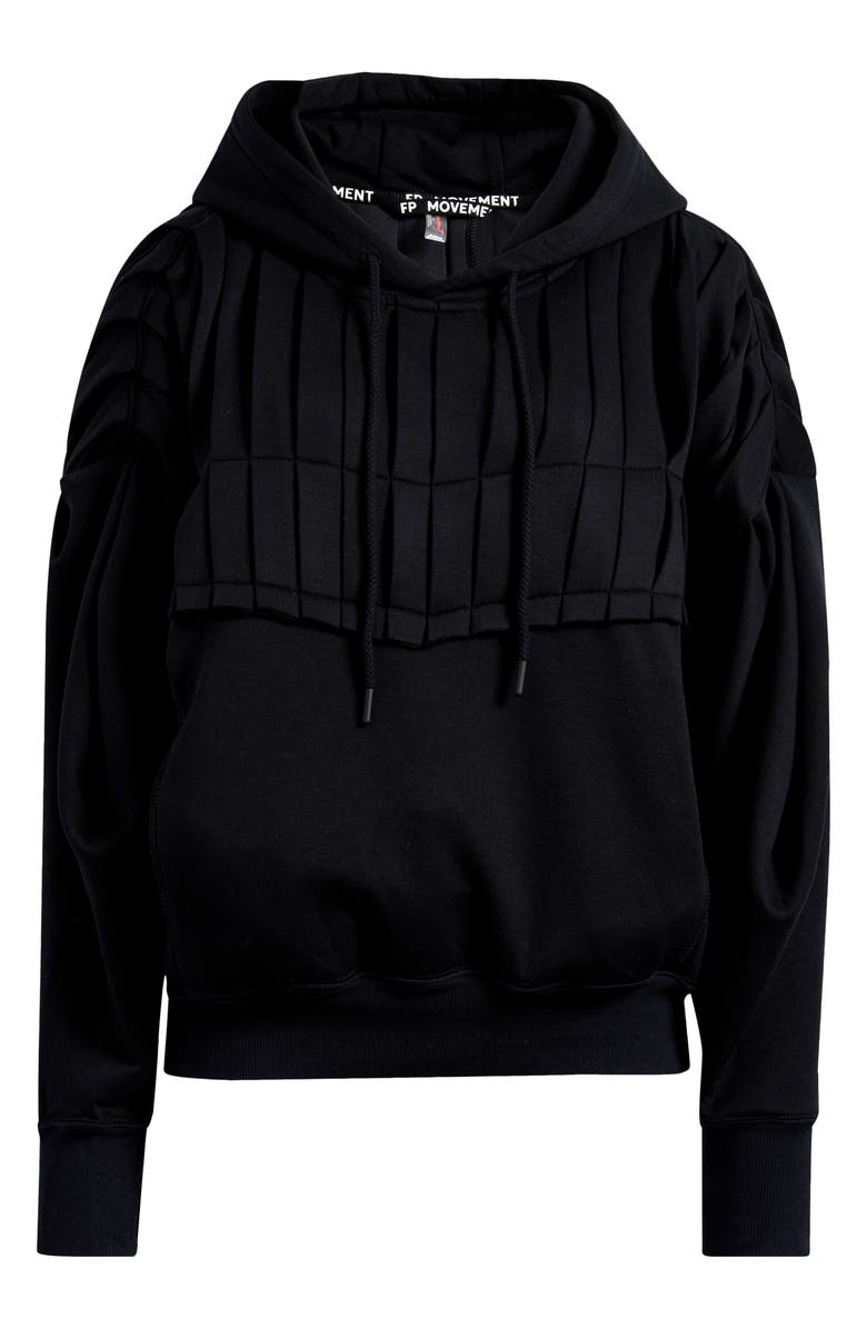 Free People FP Movement Pick It Up Pleat Detail Hoodie, Alternate, color,