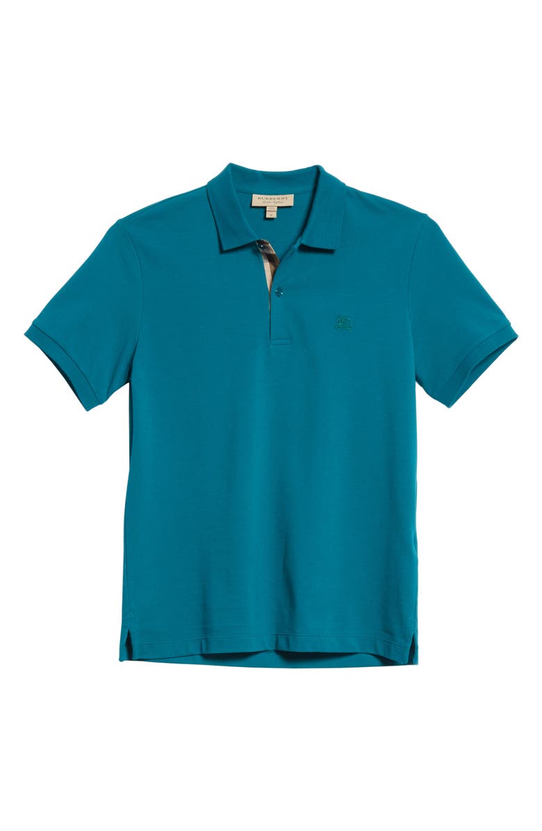 Burberry Piqué Polo, Alternate, color, 