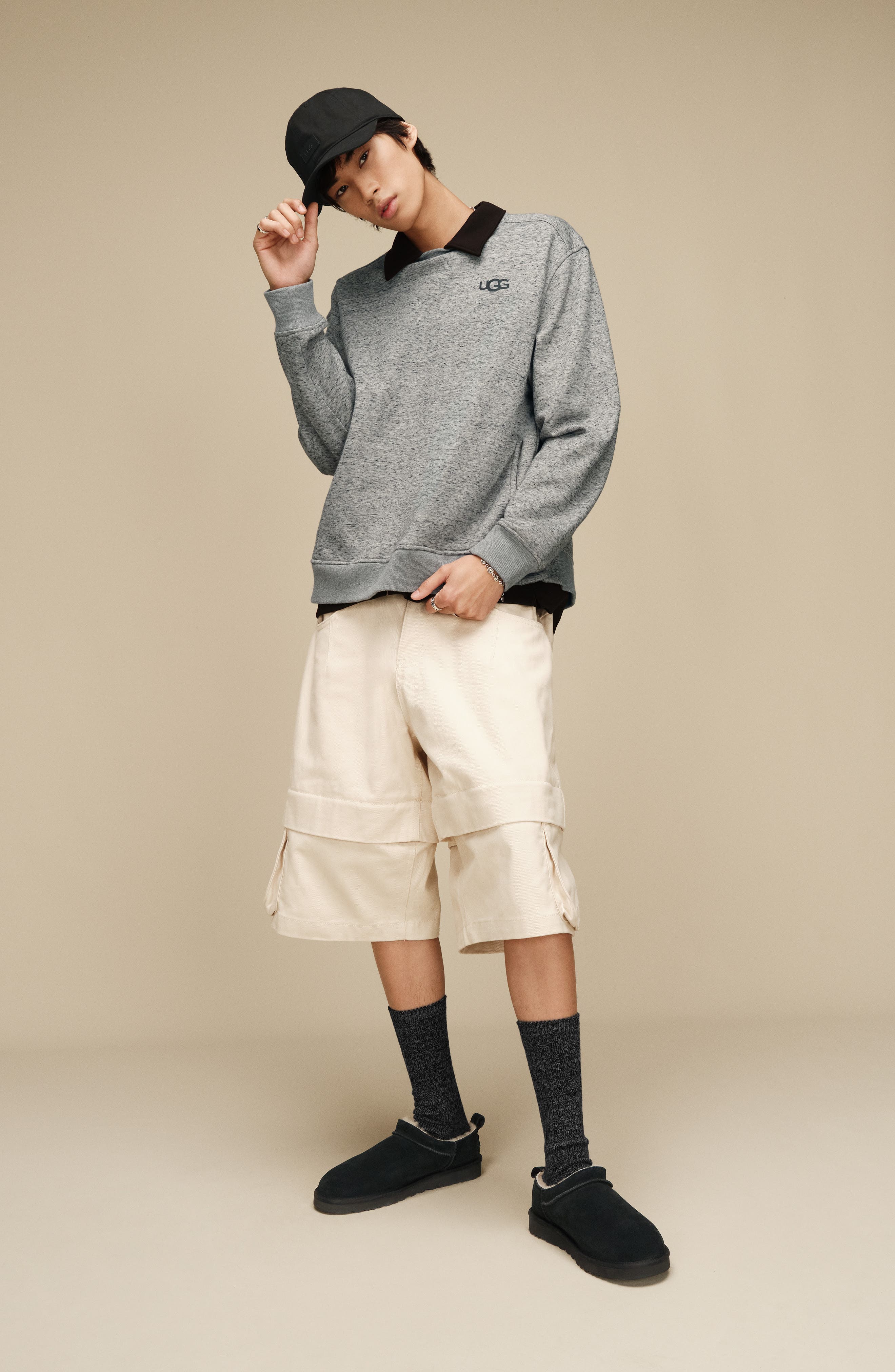 UGG<sup>®</sup> Classic Genuine Shearling Lined Slipper, Alternate, color, 