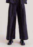 Alas Wide Pleated Pants