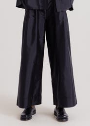 Alas Wide Pleated Pants