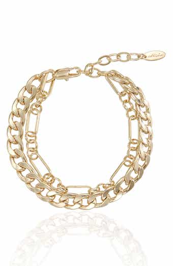 Mixed Double Chain Bracelet