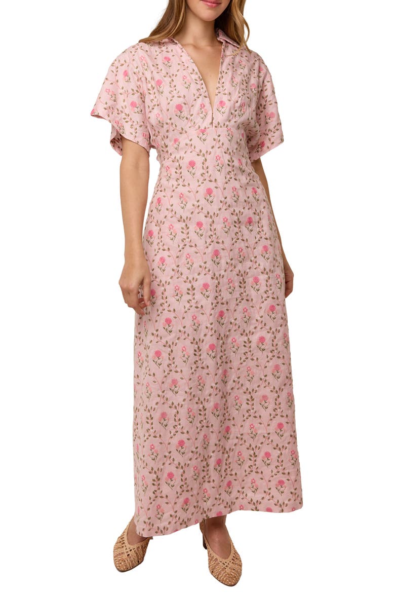 Ava Dress, Main, color, Luxembourg Tile