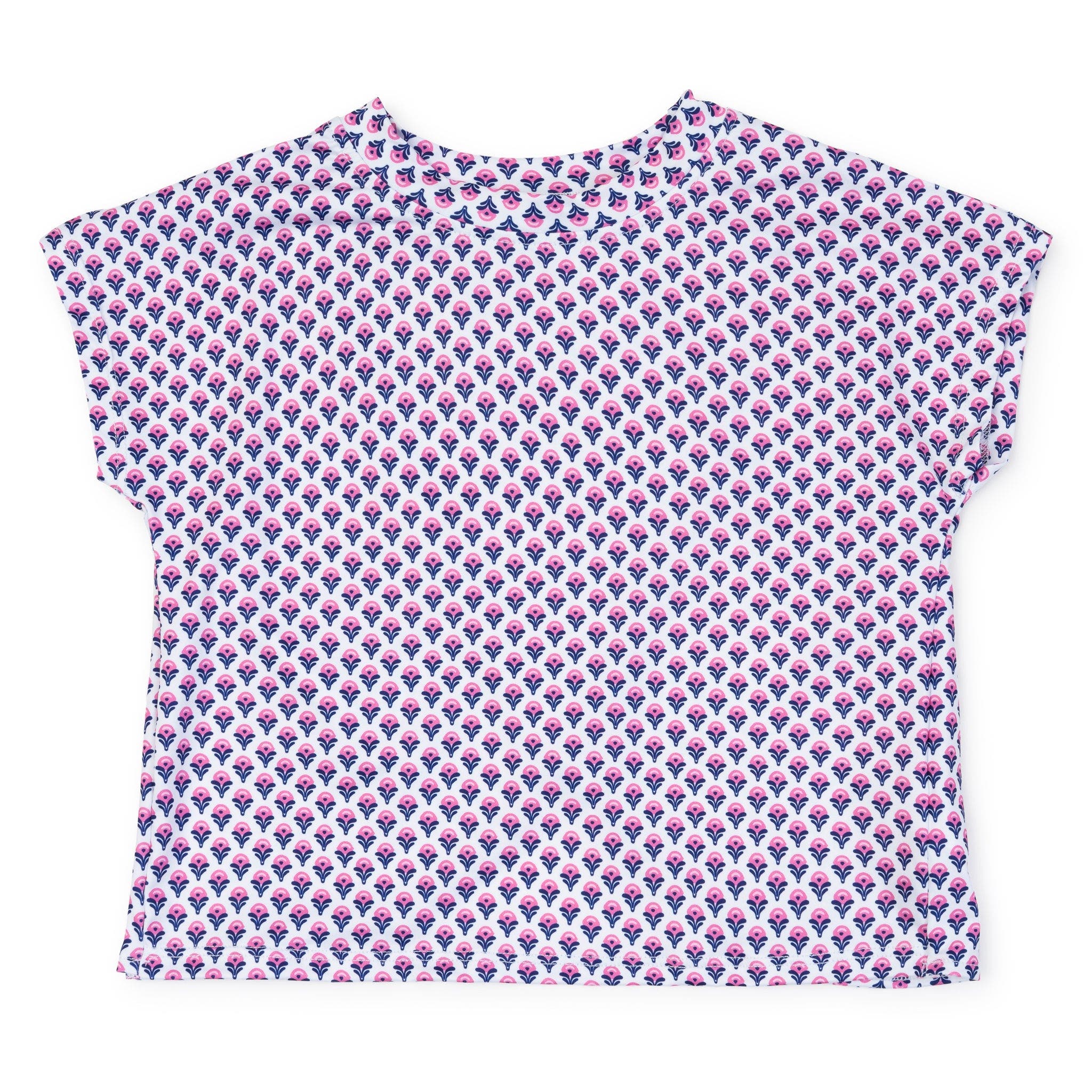 Boho Flora Hot Pink Navy