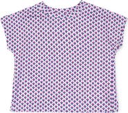 Lila and Hayes Sloane Girls' Short Sleeve Performance Top by LH Sport