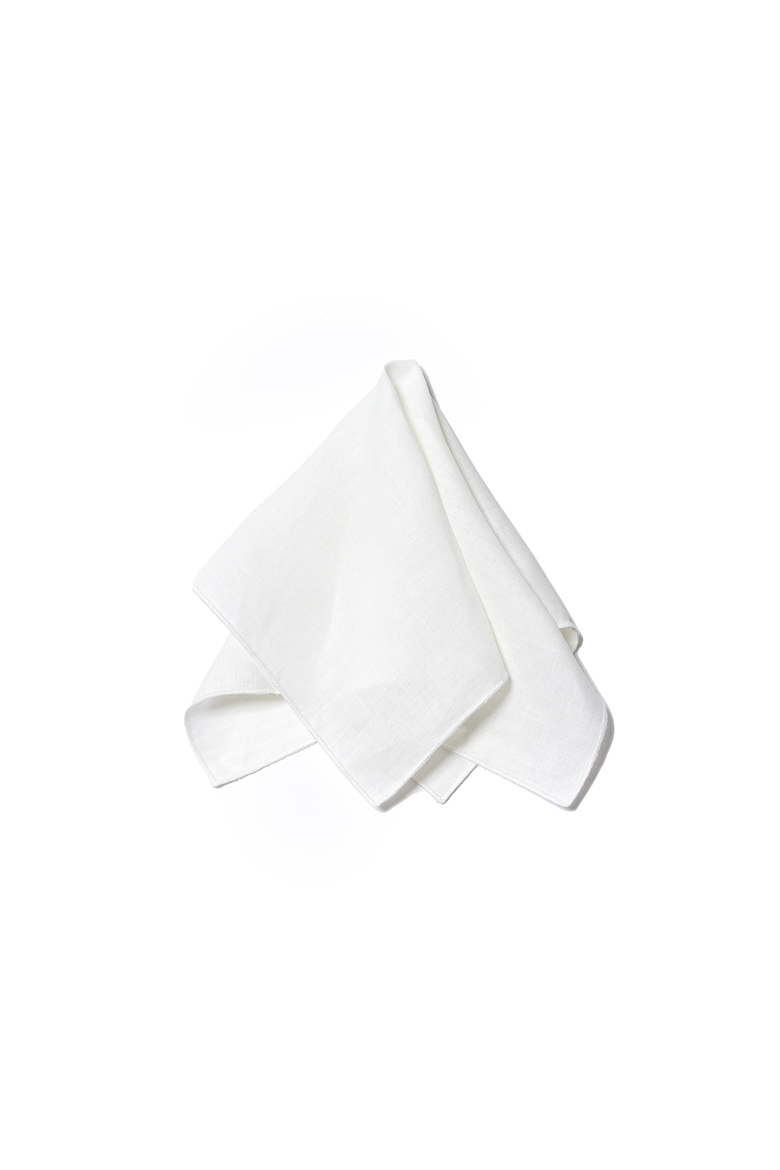 Set of 4 Table Napkins, Main, color, Milk