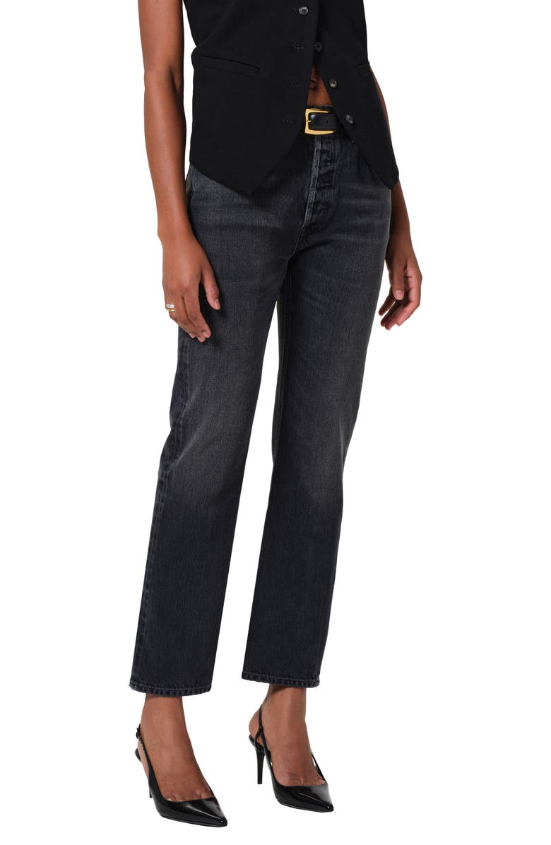 Citizens of Humanity Blaine High Waist Ankle Straight Leg Jeans, Alternate, color,