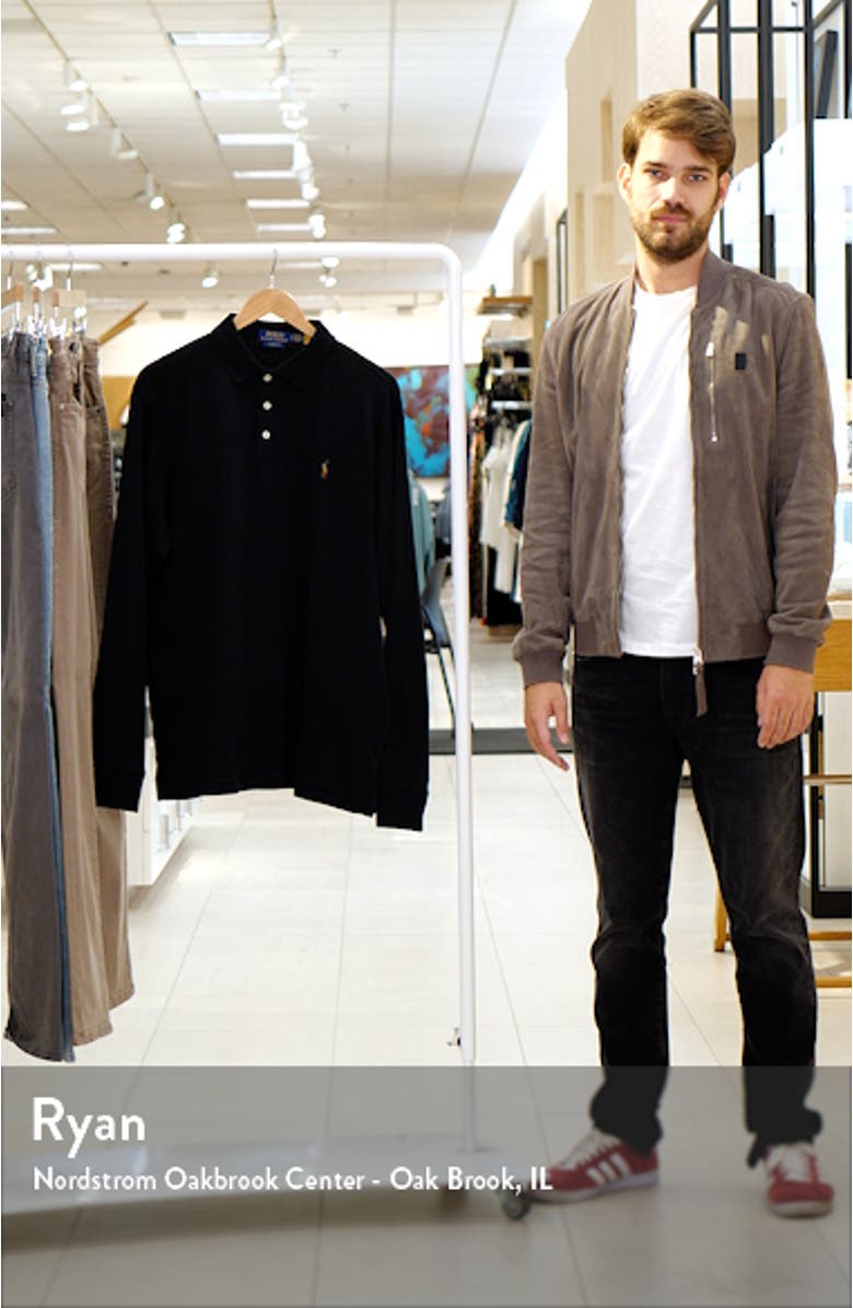 Long Sleeve Pima Cotton Polo