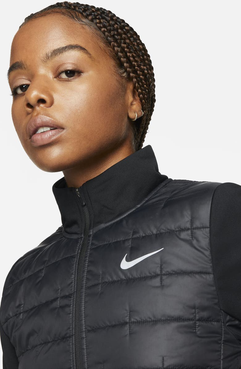 Nike Therma-FIT Quilted Running Jacket, Alternate, color,