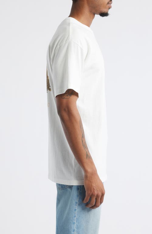 The Forecast Agency Nola Jazz Cotton Graphic T-shirt In White