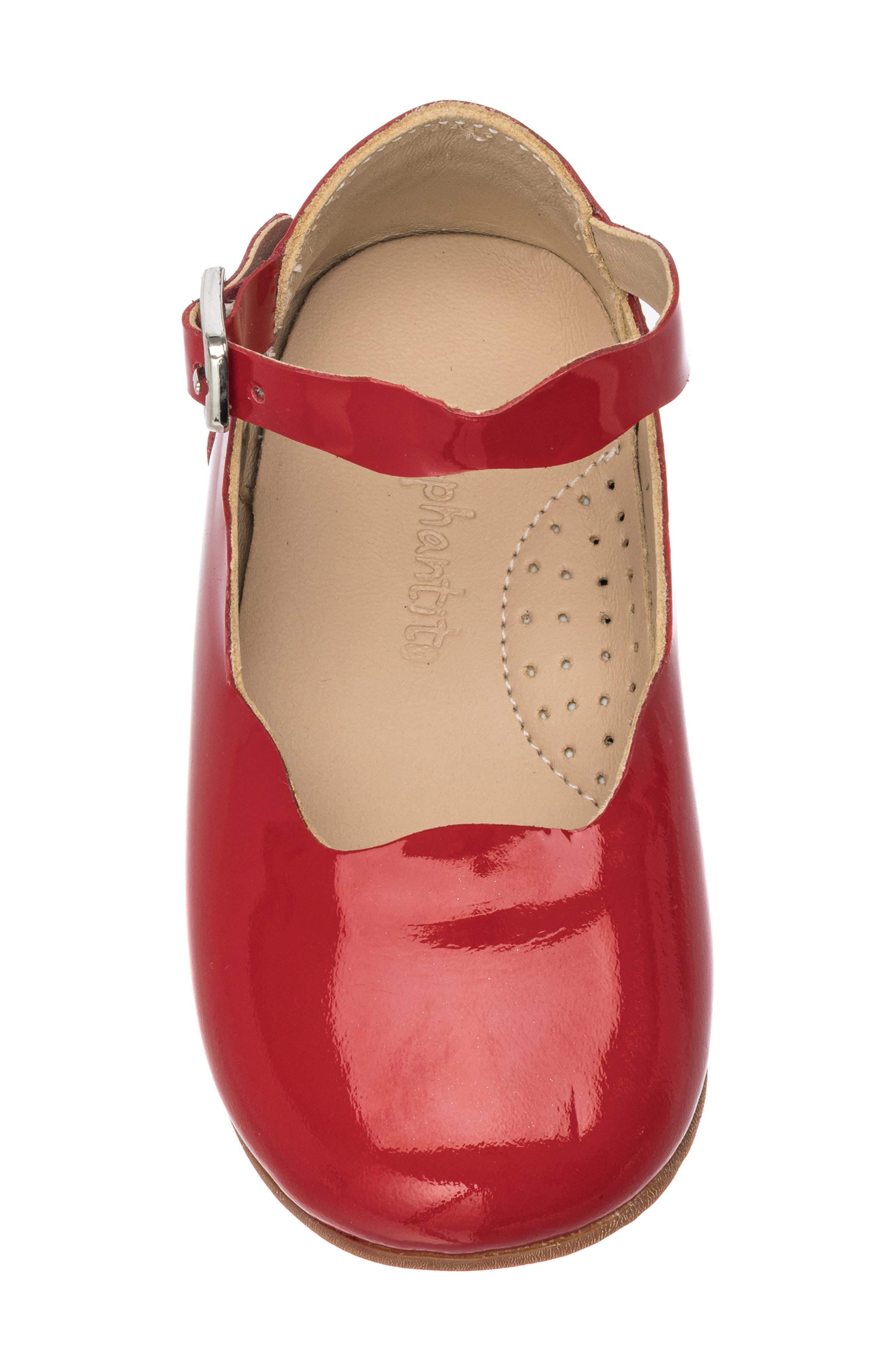 Kids' Ondina Ballet Flat, Alternate, color, RED