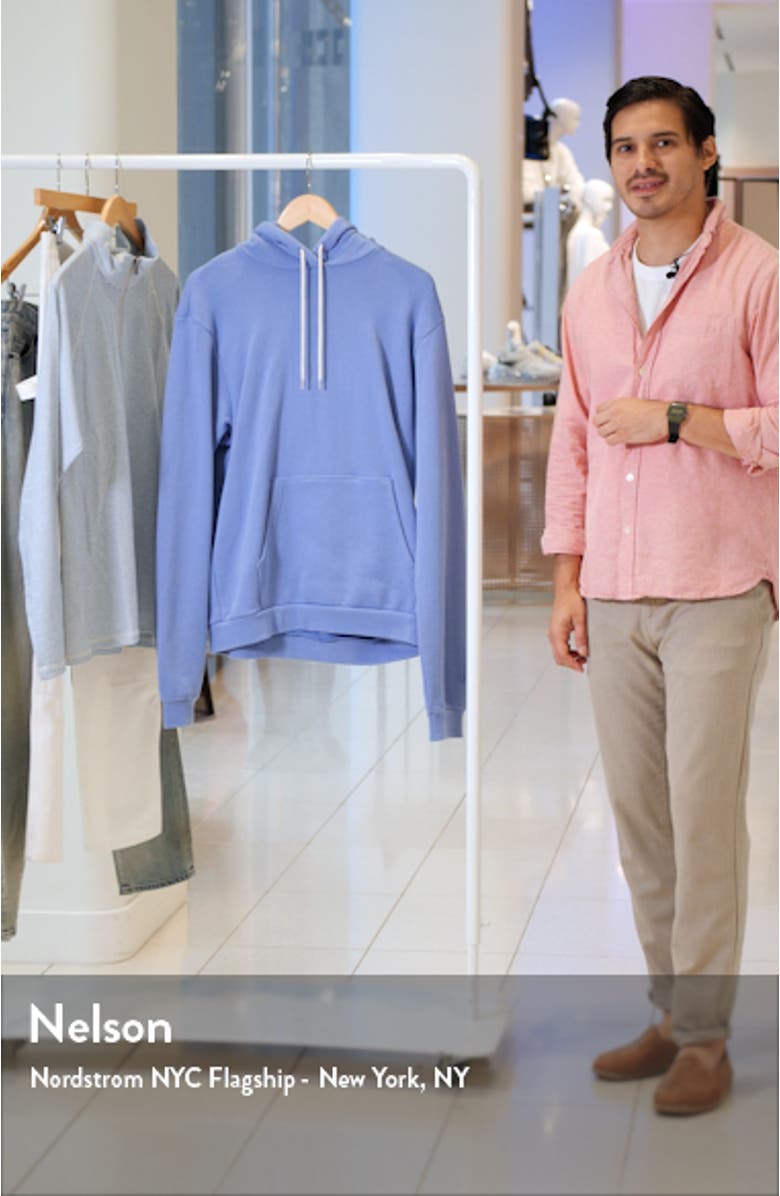 Beach Cotton Hoodie, sales video thumbnail