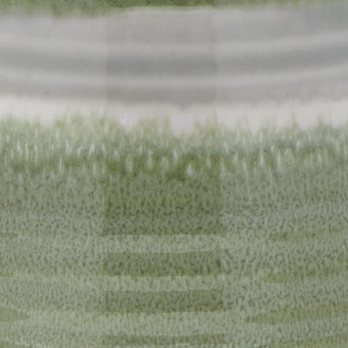 Tag Glen Ribbed Reactive Glaze Mug Green Multi Dishwasher Safe In Green