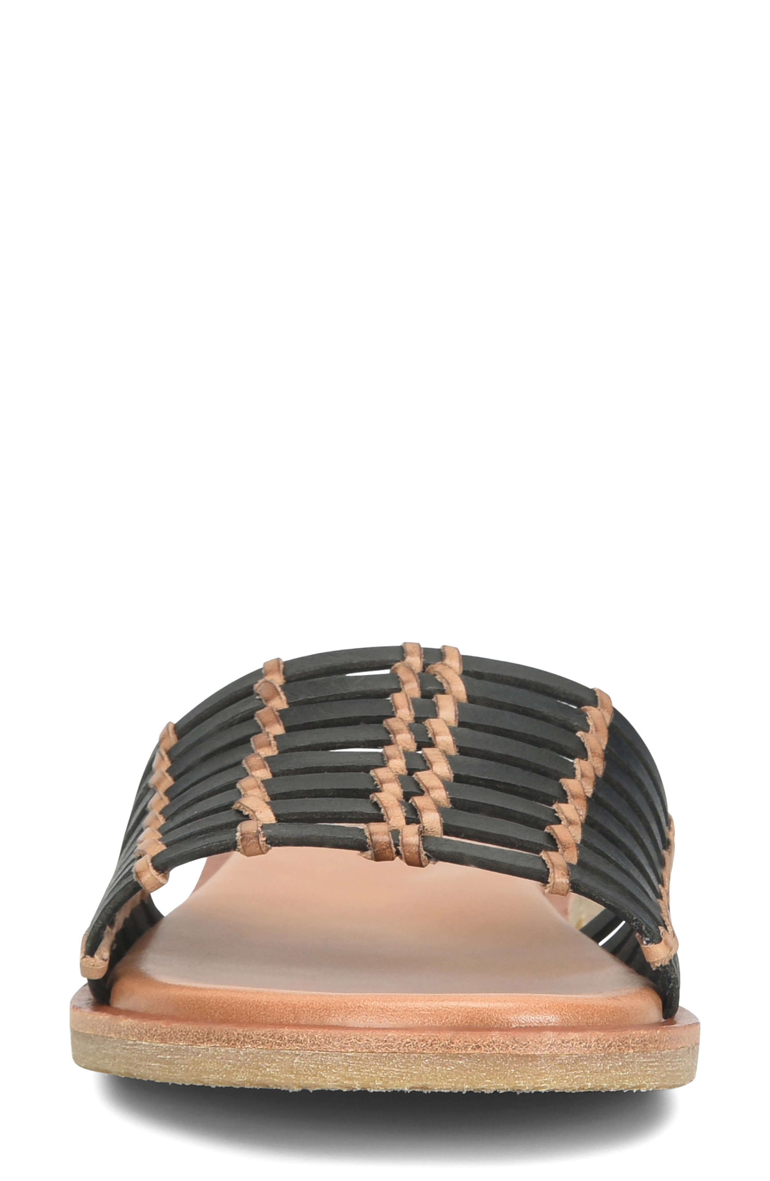 Kork-Ease<sup>®</sup> Deja Slide Sandal, Alternate, color, Black Leather