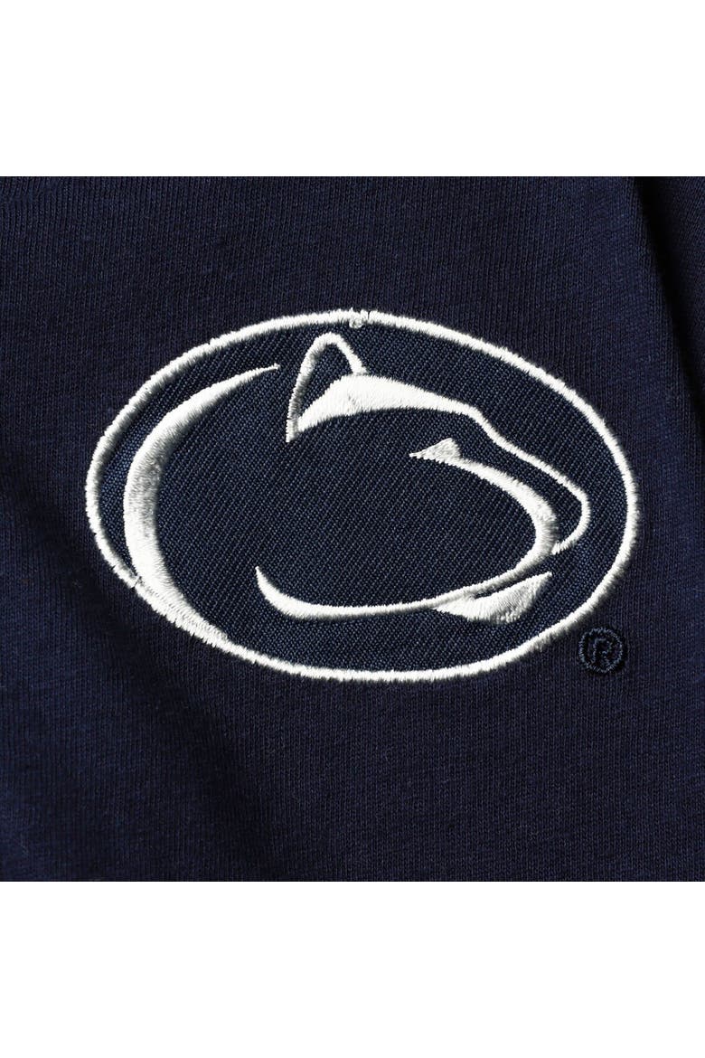 Toddler Colosseum Navy/Heathered Gray Penn State Nittany Lions Poppies Hoodie and Sweatpants Set, Alternate, color, Navy