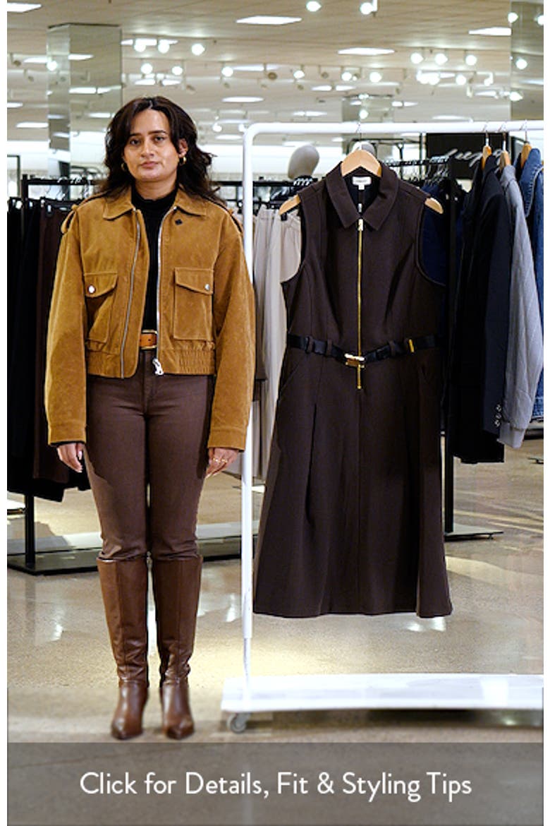 Kylo Belted Sleeveless Shirtdress video