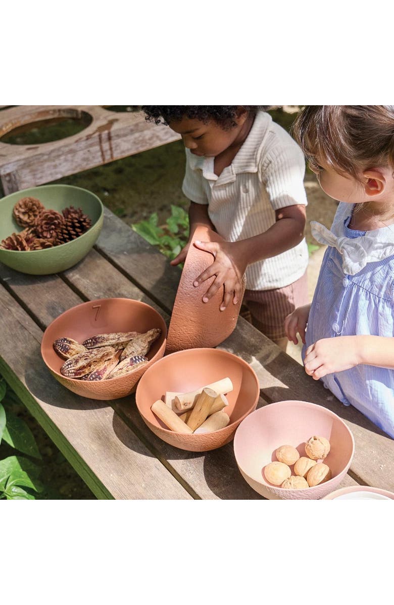 Kaplan Early Learning Company Counting Bowls - 9 Pieces, Alternate, color, Multicolored