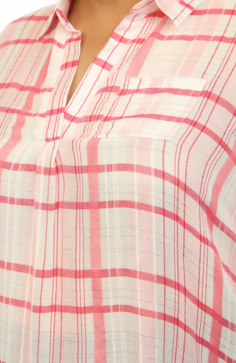 BOHO ME Check Print Shirtdress | Nordstromrack