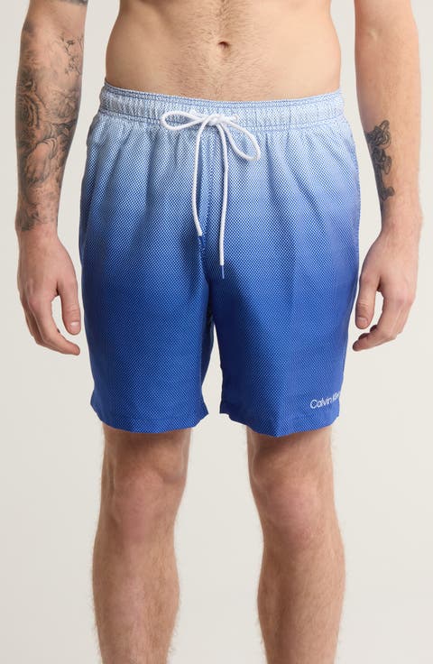 7-Inch Gradient Dot Swim Trunks