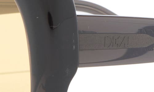 Dezi Pusha 55mm Shield Sunglasses In Brown