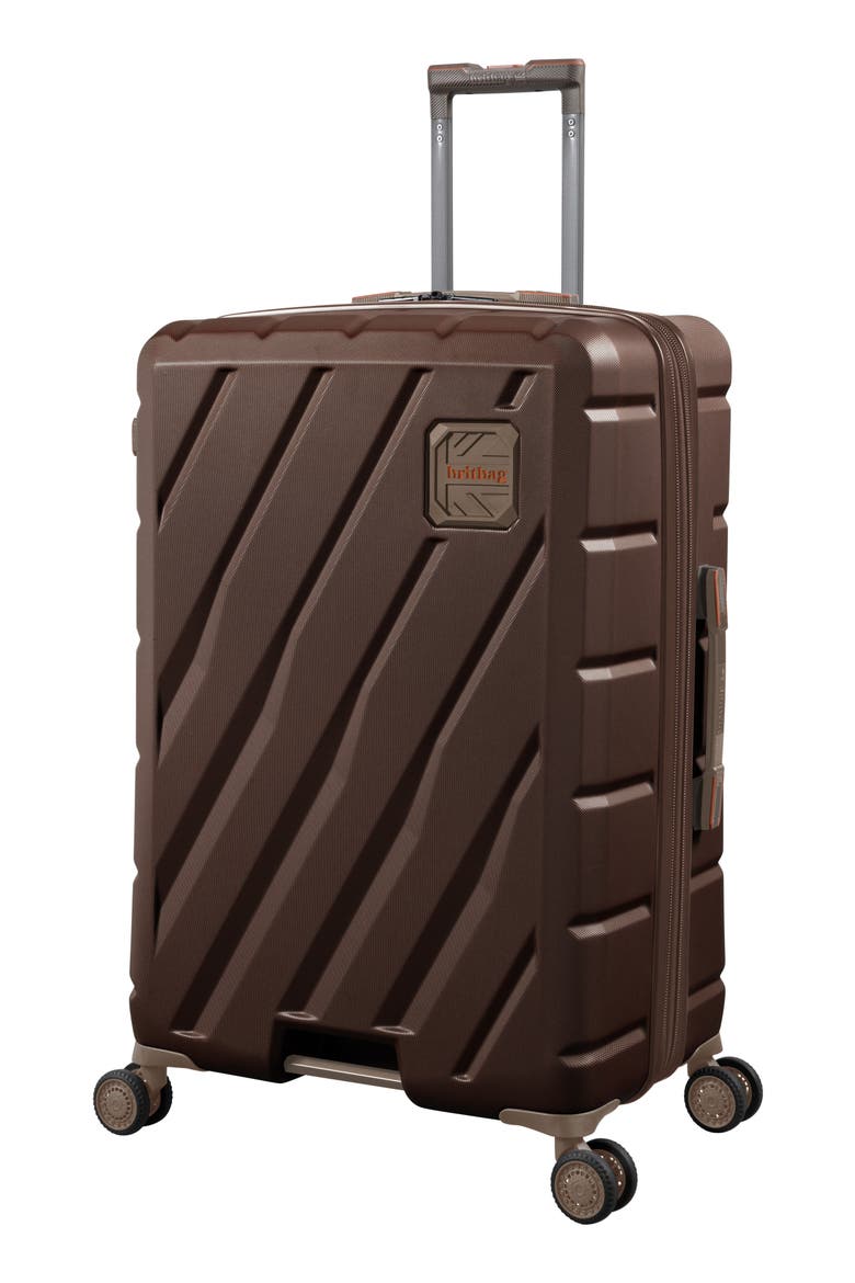 Stoneleigh 27-Inch Hardside Spinner Luggage, Main, color, SHAVED CHOCOLATE