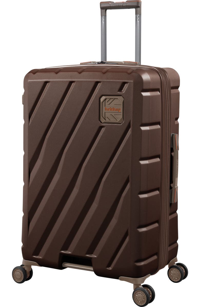 Britbag Stoneleigh 27-Inch Hardside Spinner Luggage, Alternate, color, Shaved Chocolate