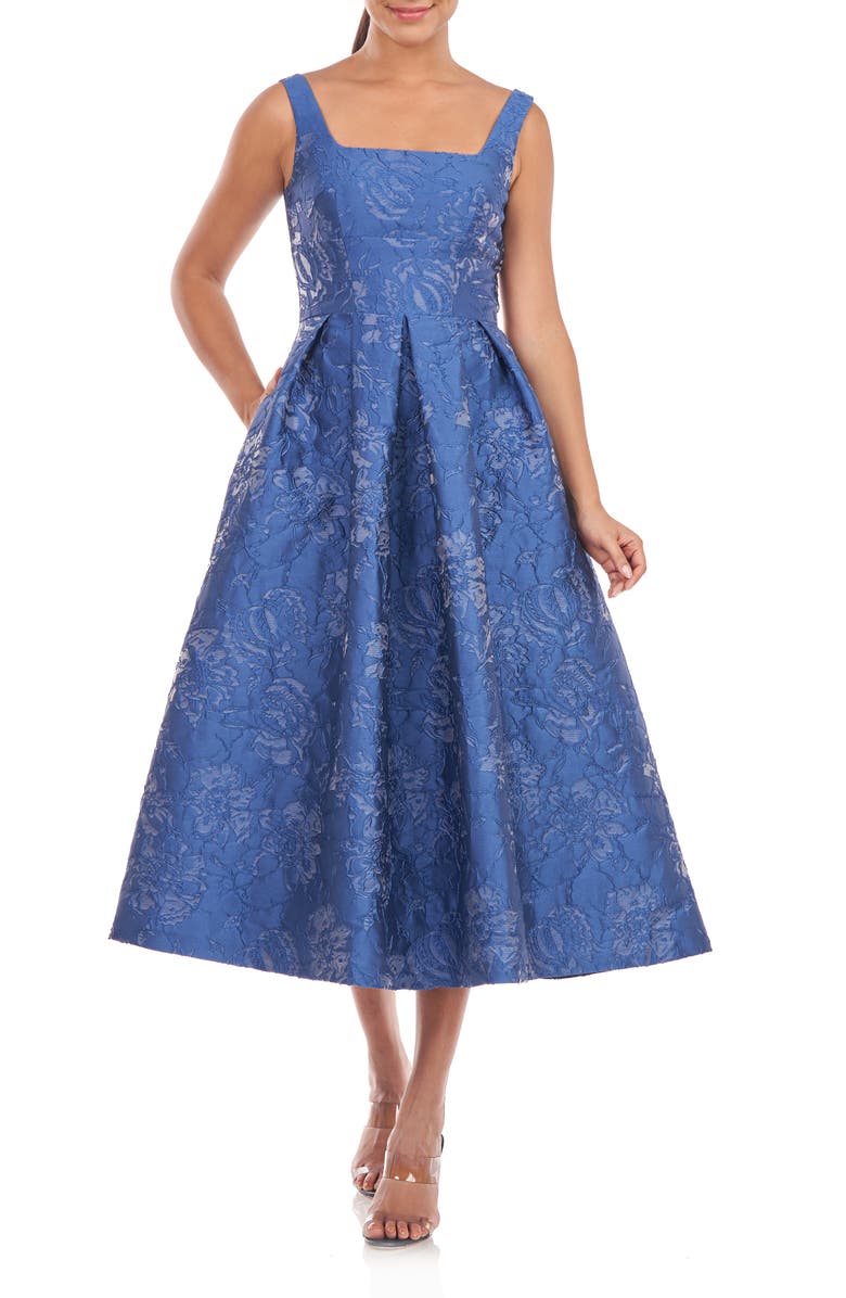 Kay Unger Tiegan Sleeveless Cocktail Dress, Main, color, 