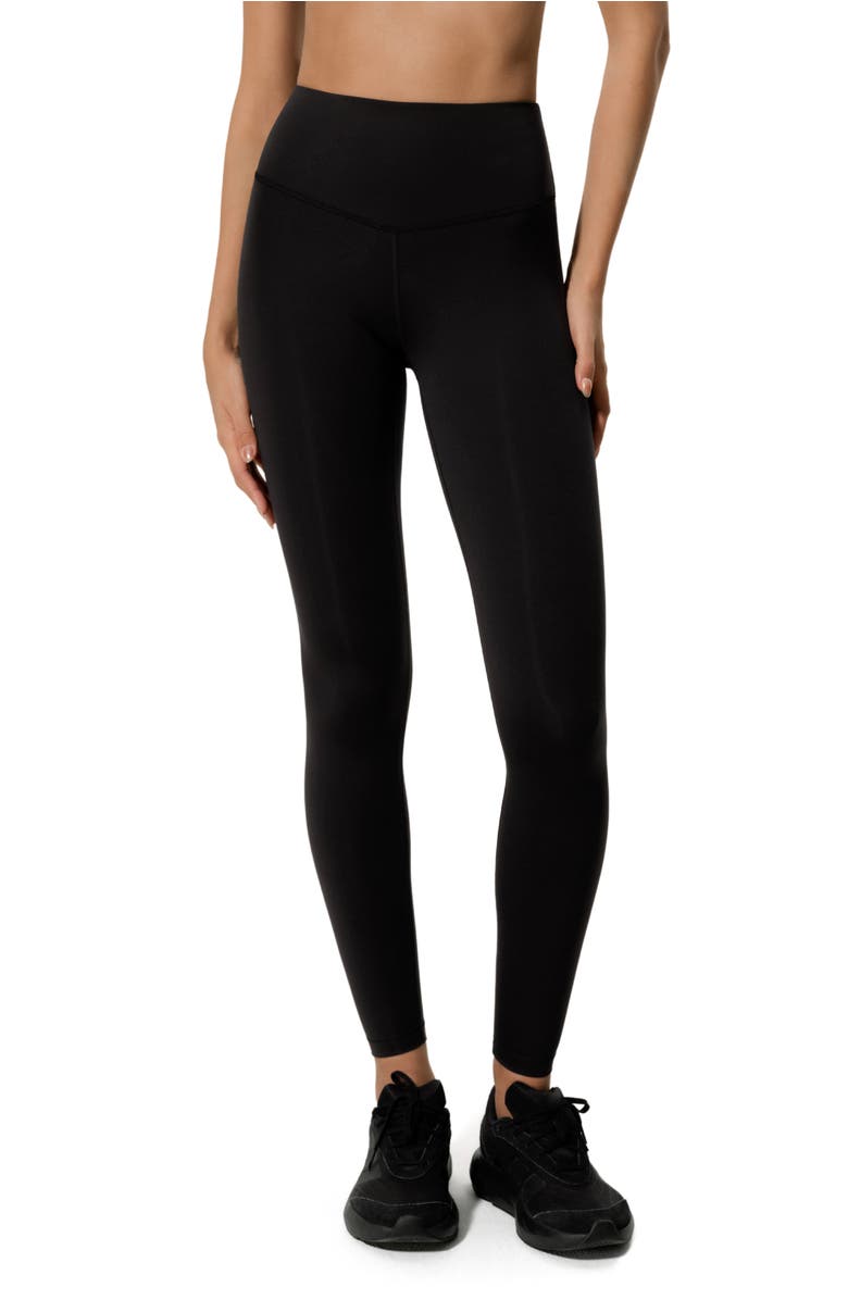 Lilysilk Silk Contour High Rise Soft Ease Leggins, Main, color, Black