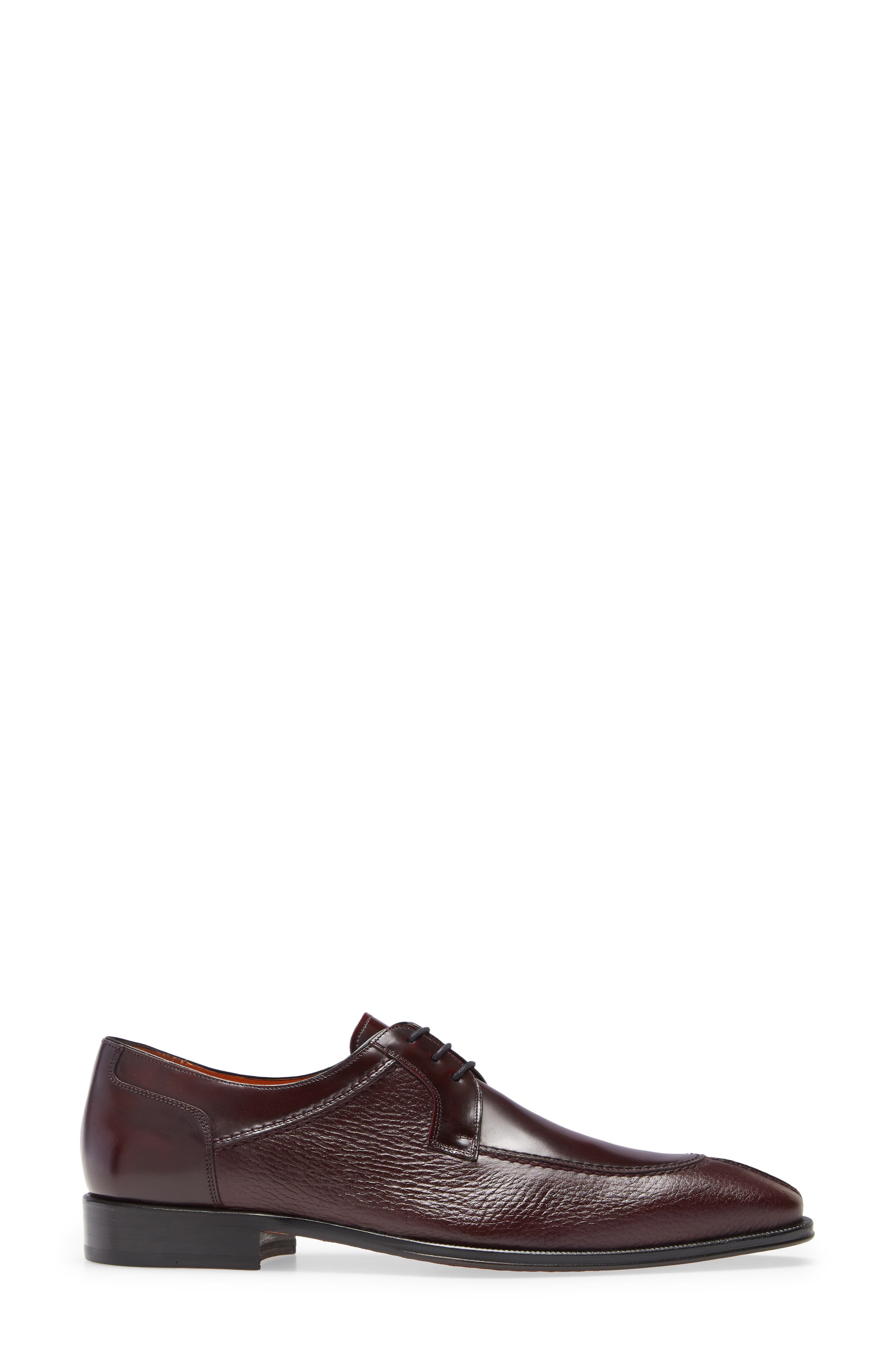 Grace Split Toe Derby, Alternate, color, BURGUNDY LEATHER