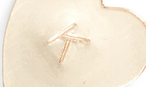 Set & Stones Sophia Initial Heart Pendant Necklace