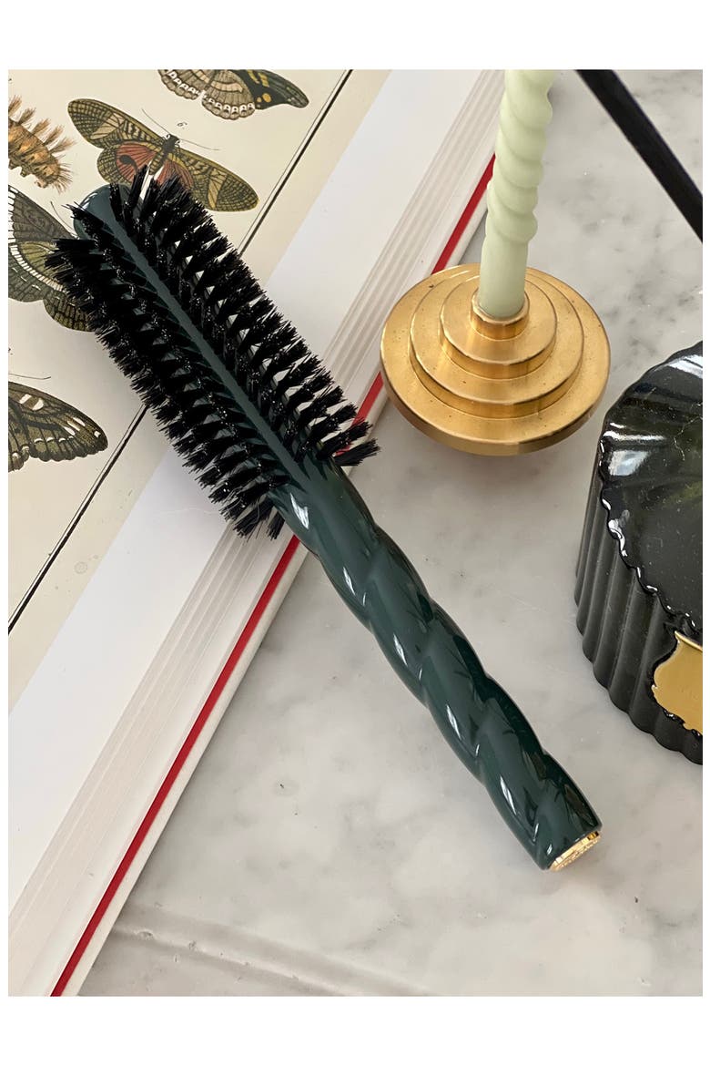 N.05 The Round Blowout Hairbrush Volume & Style, Alternate, color, EMERALD