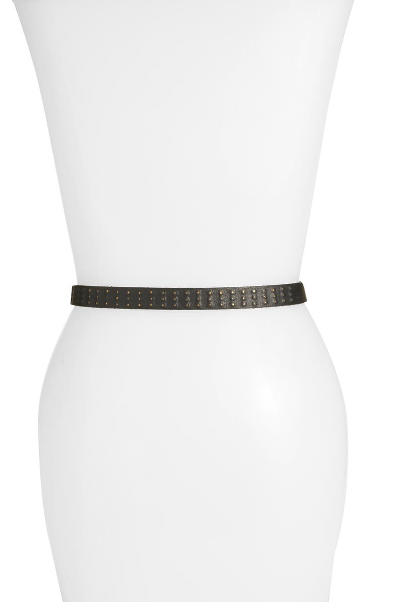 AllSaints Mini Sanded Stud Belt, Alternate, color, 